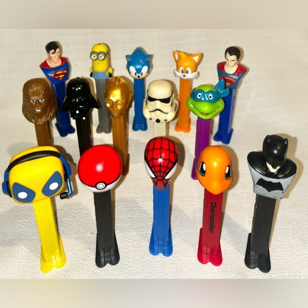 Pez Dispensers Lot